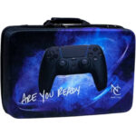 خرید کیف PS5 طرح Are You Ready دسته مشکی