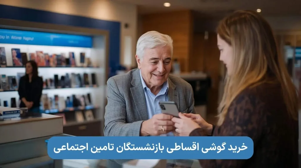 خرید گوشی اقساطی بازنشستگان تامین اجتماعی